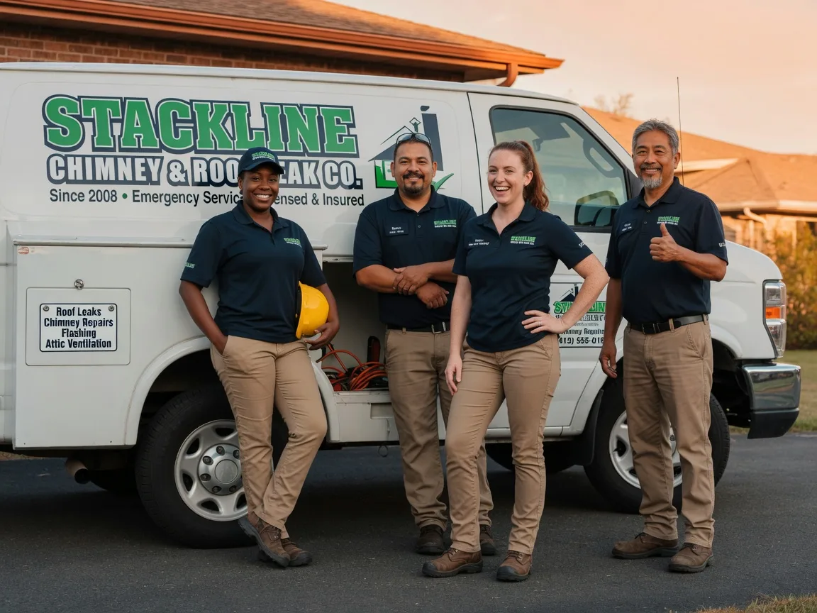 Chimney flashing repair company in Fairland, MD